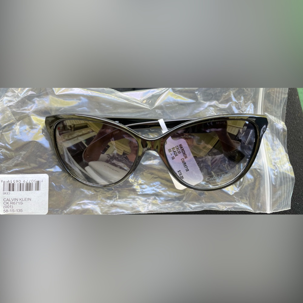 Calvin Klein black sunglasses NWT